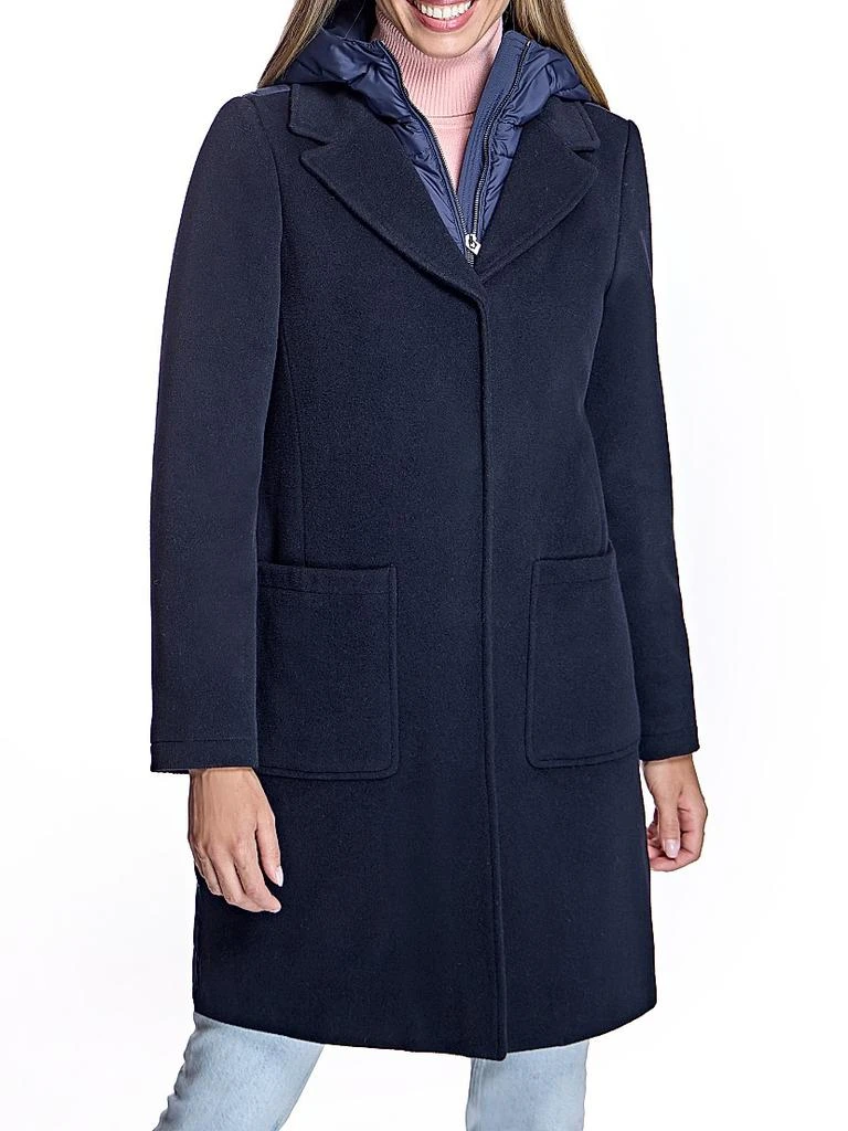 Maximilian Wool Blend Puffer Coat 2