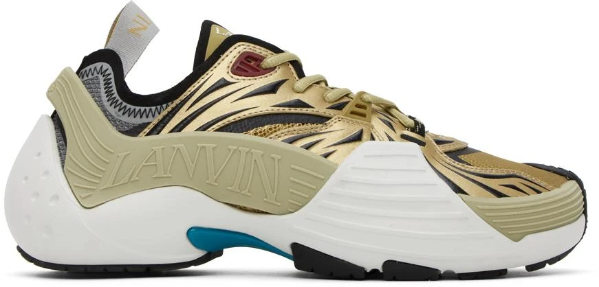 Lanvin Gold Flash-X Sneakers 1