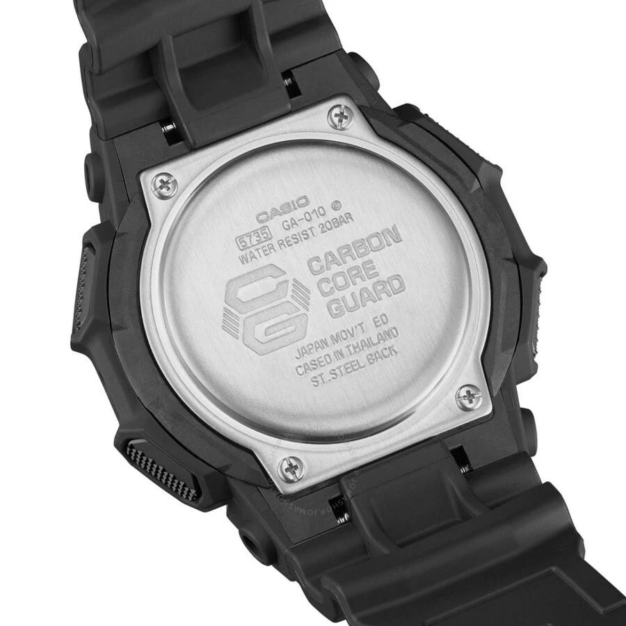 Casio G-Shock Alarm World Time Quartz Analog-Digital Watch GA-010-1ADR 3