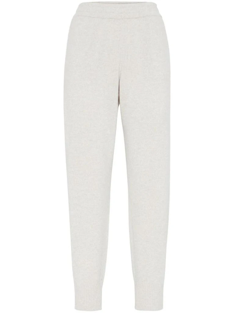 Brunello Cucinelli Relaxed Fit Trousers With Tapered Legs 1