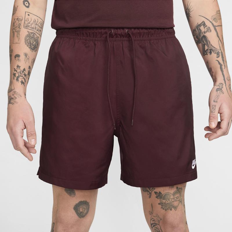 burgundy nike shorts mens