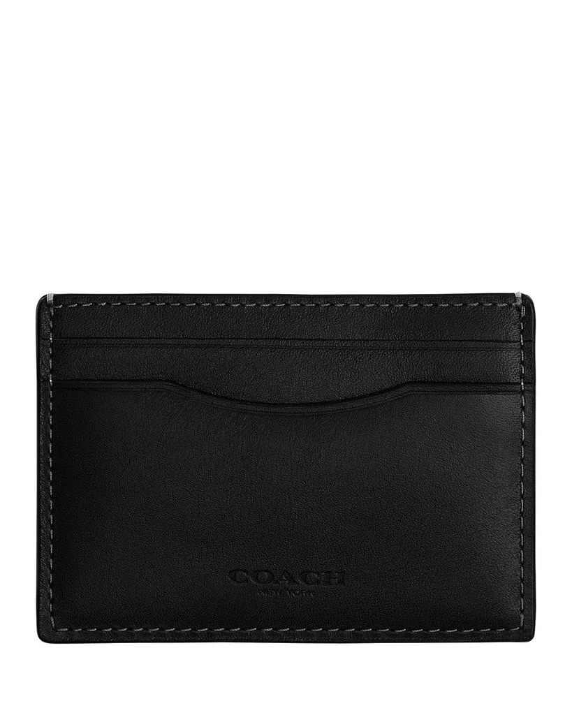 Coach Leather Money Clip & Card Case 1