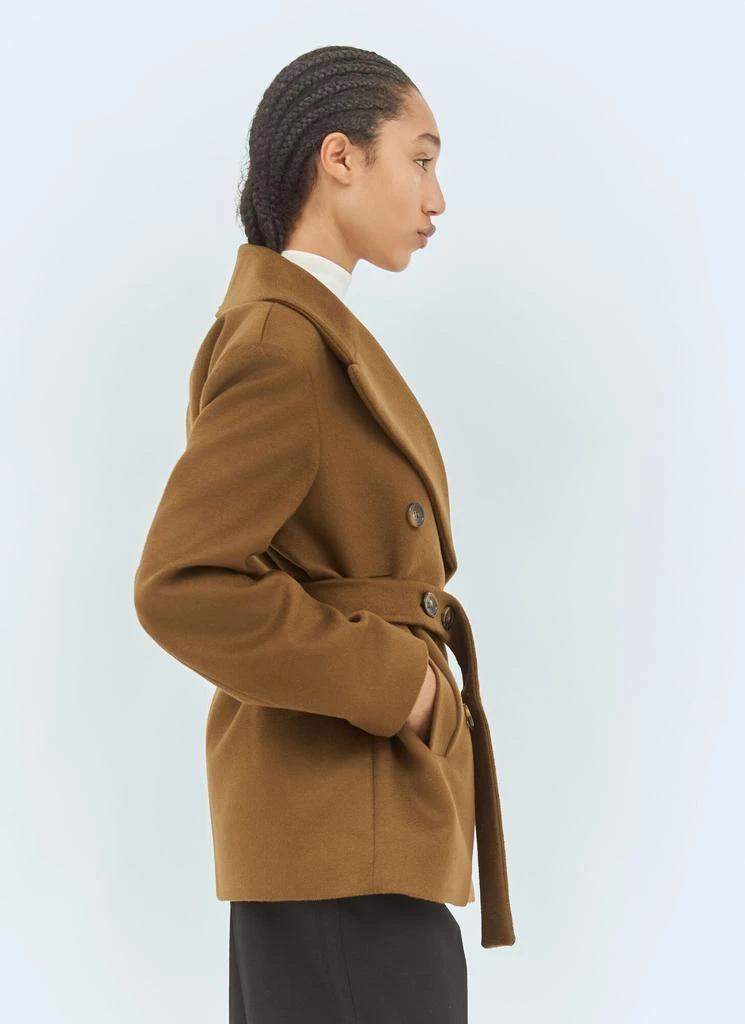 Max Mara Oversized Wool Pea Coat 4