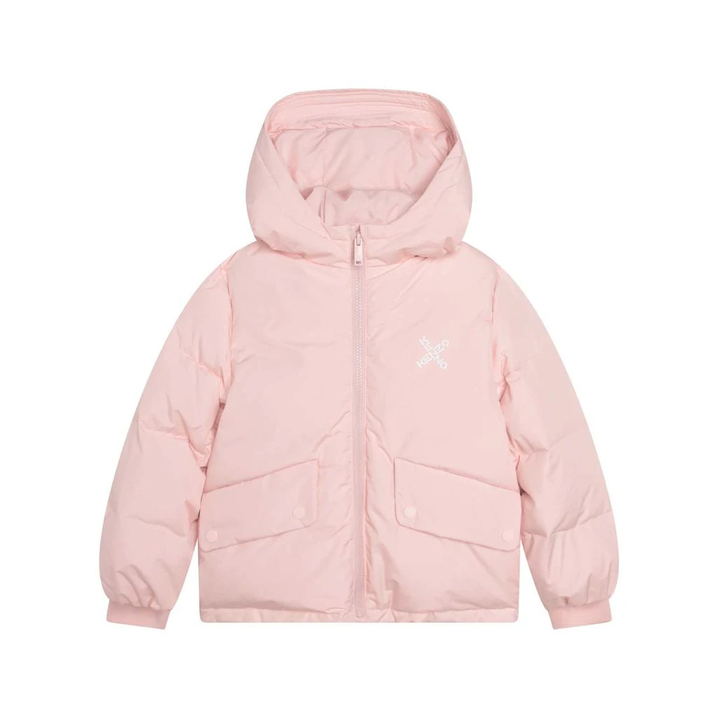 预计3周后发货 Kenzo Doudoune Rose Petale - Enfant Fille - Kenzo Kids 1