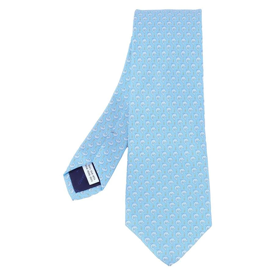 Salvatore Ferragamo Dolphin Print Silk Tie 2