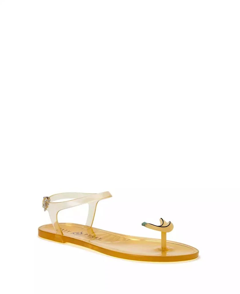 Katy Perry Women's Iconic Geli Toe Post Flat Jelly Sandals 1