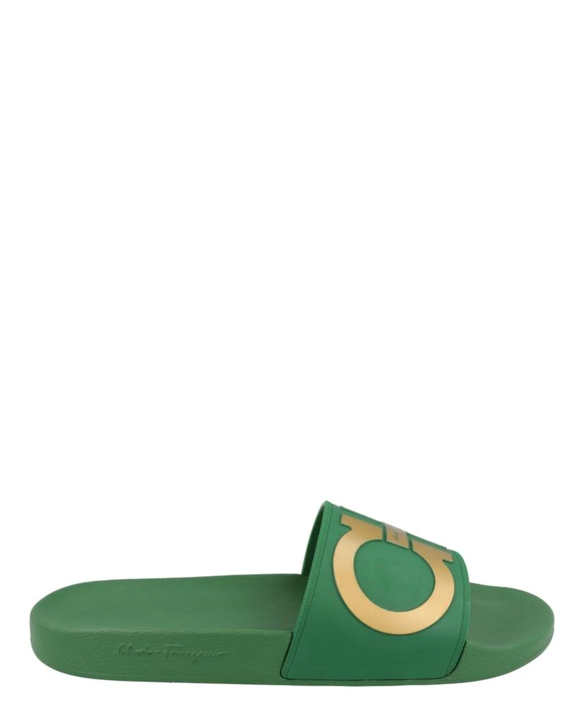 Salvatore Ferragamo Groove 2 Slides