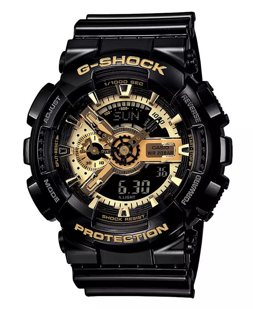 G-Shock Men's Analog Digital Black Resin Strap Watch 1