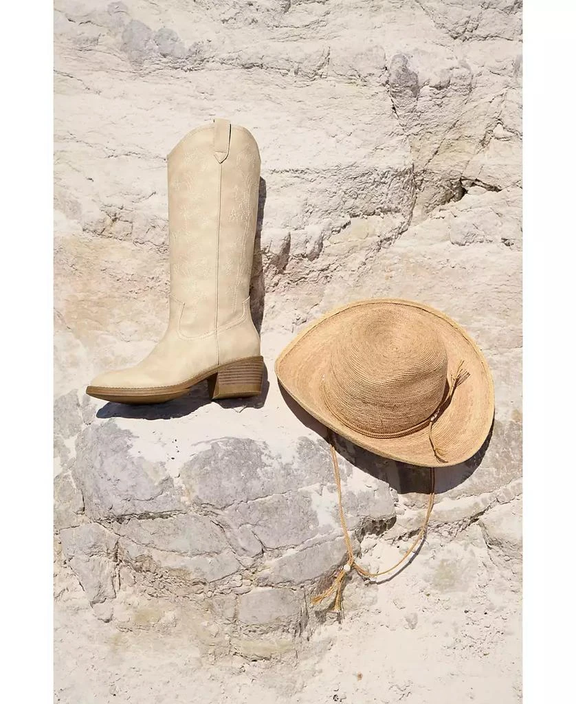 Blowfish Malibu Women
s Radio Almond Toe Knee High Western Boots 7