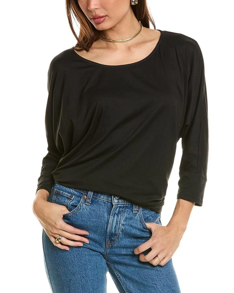 Bobeau Velvet Top 1