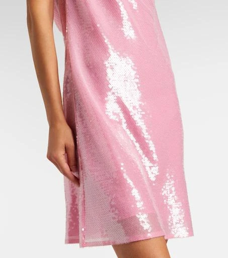 Versace Medusa 
95 sequined silk slip dress 5