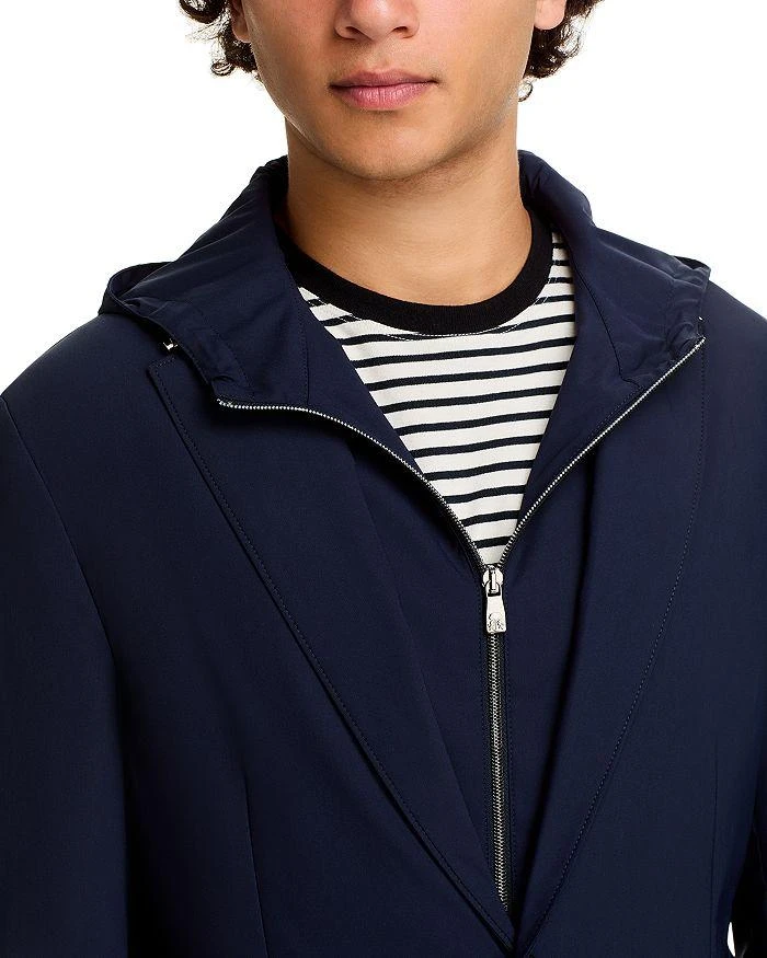 Corneliani Techno Wool Removable Hood Hybrid Sport Coat 8
