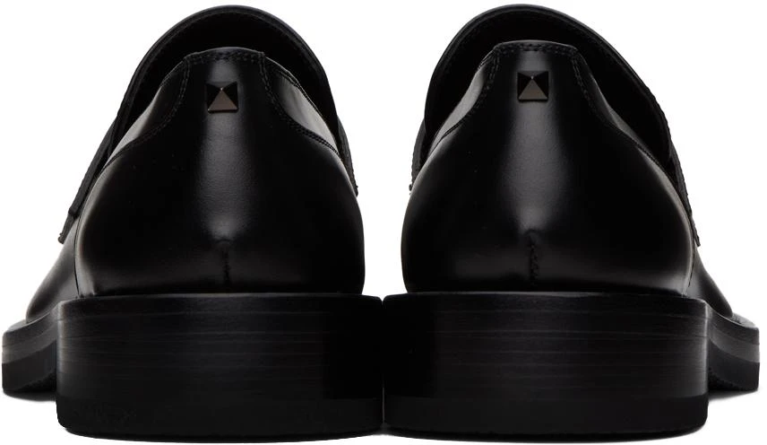 Valentino Black Rockstud Essential Loafers 2