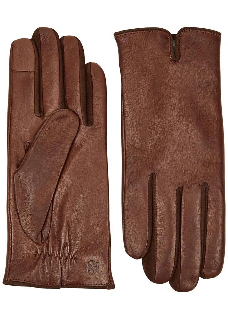 HANDSOME STOCKHOLM Essentials leather gloves
