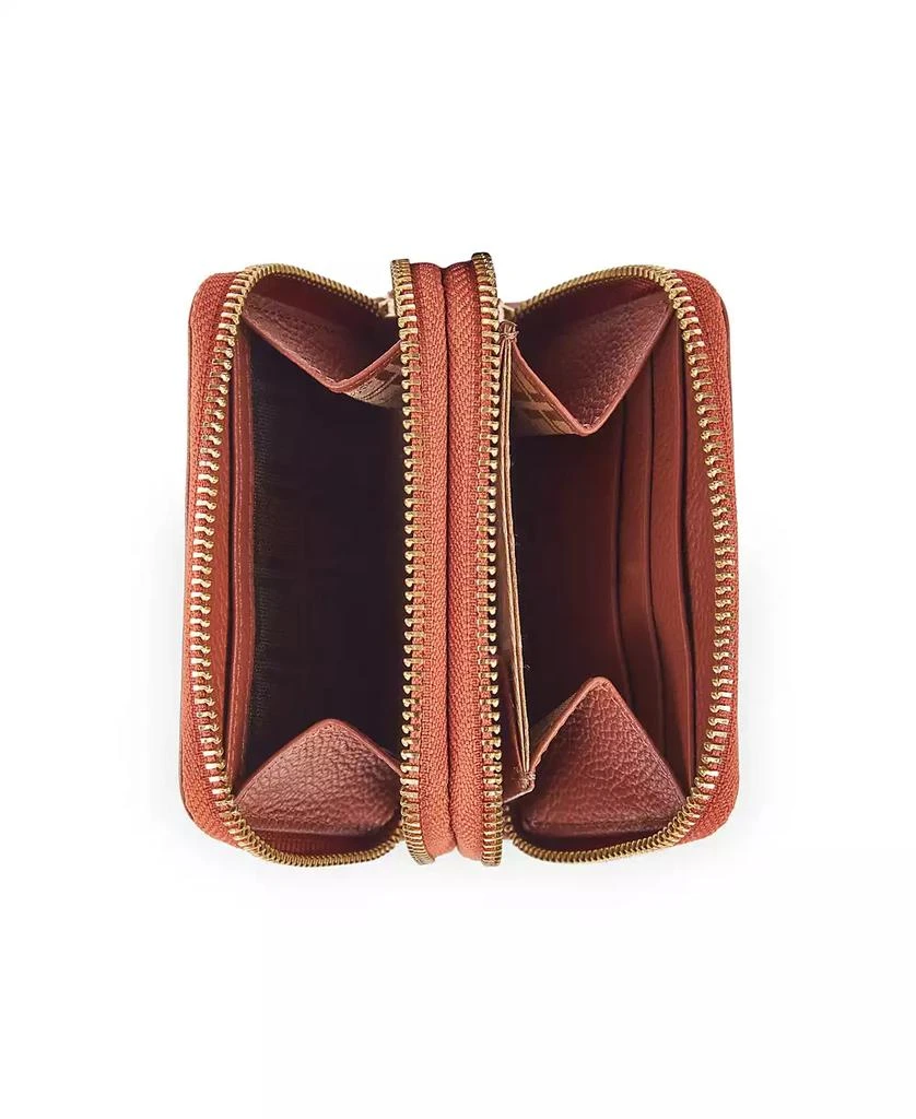 LODIS Women's Julia Double Zip Around Wallet 3