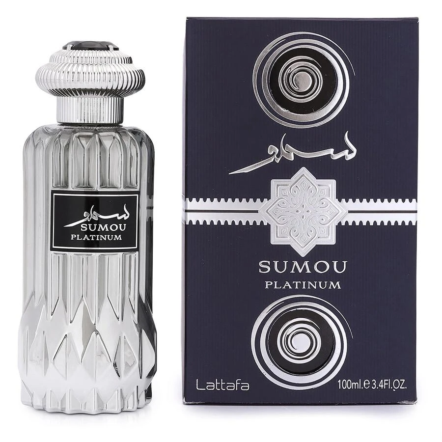 Lattafa Unisex Sumou Platinum EDP Spray 3.38 oz Fragrances 6291108731031 3