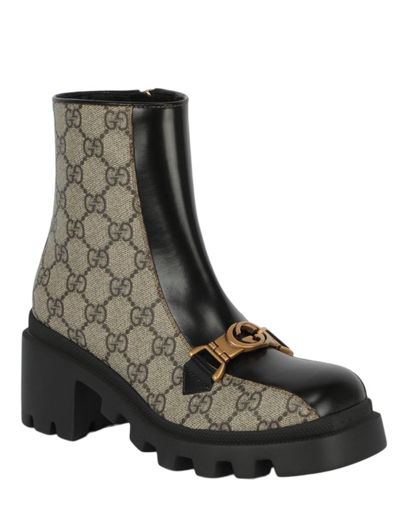 Gucci GG Supreme Ankle Boots