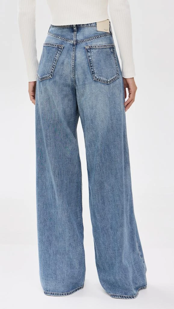 Rag & Bone Featherweight Sofie High Rise Wide Jeans 2