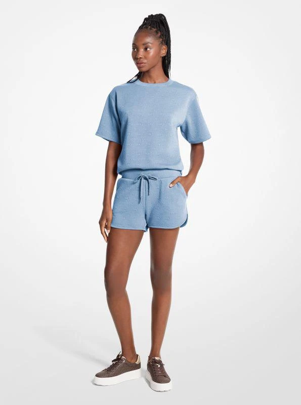 Michael Kors Logo Jacquard Knit Shorts 1