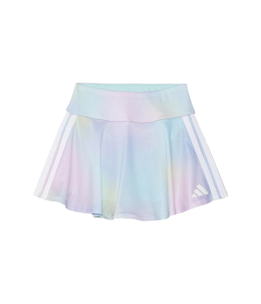 Adidas Aop 3-stripe Flounce Skort (Big Kid) 1