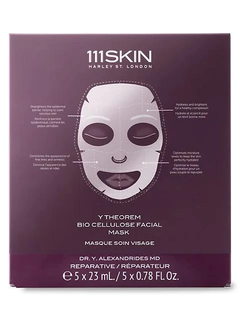 111skin Y Theorem Bio Cellulose 5-Piece Facial Mask Set 4