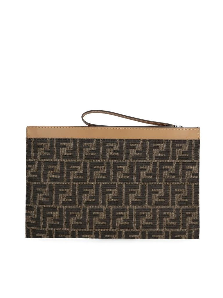 Fendi Fendi FF Jacquard Medium Flat Pouch 2