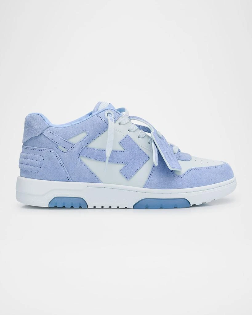 Off-White Men's Out Of Office Suede Low-Top Sneakers 1