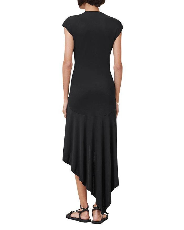 ALL SAINTS Annalie High Low Midi Dress 5
