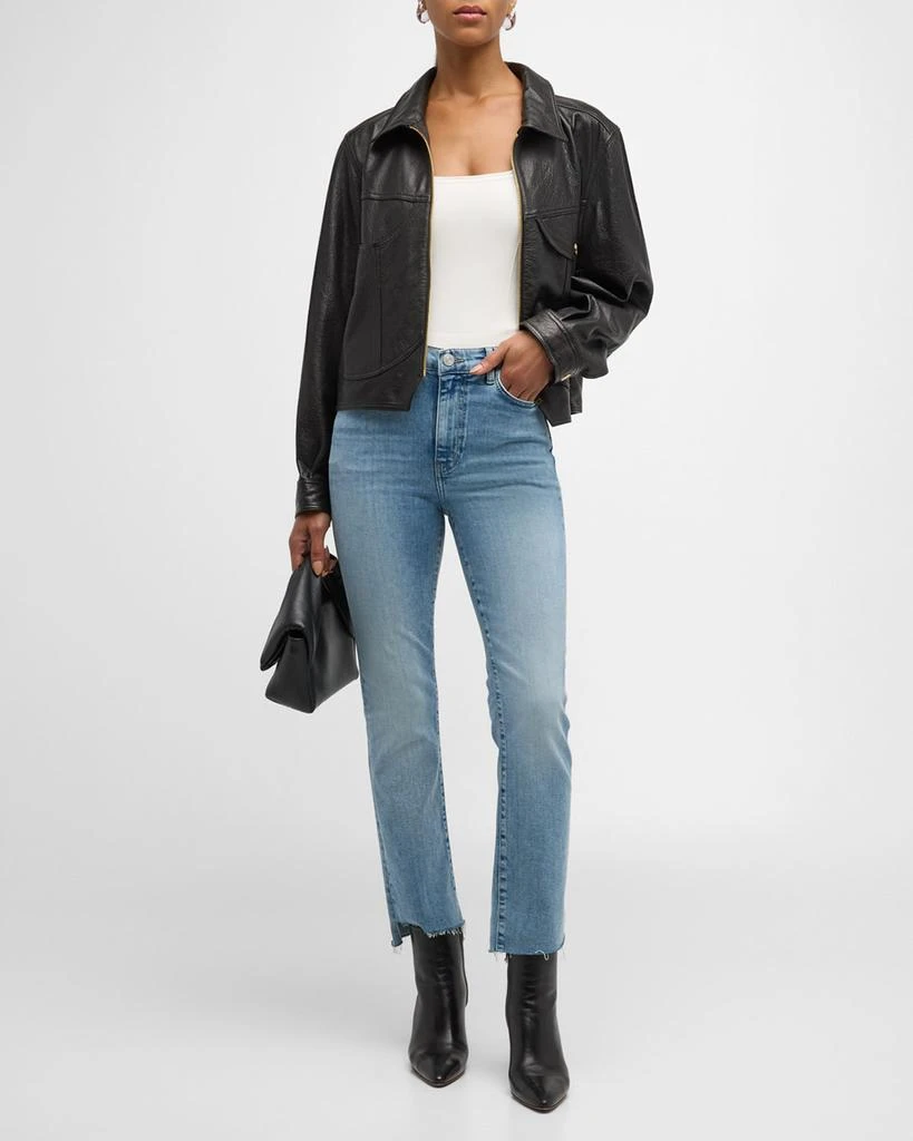 FRAME Leather Heart Jacket 2