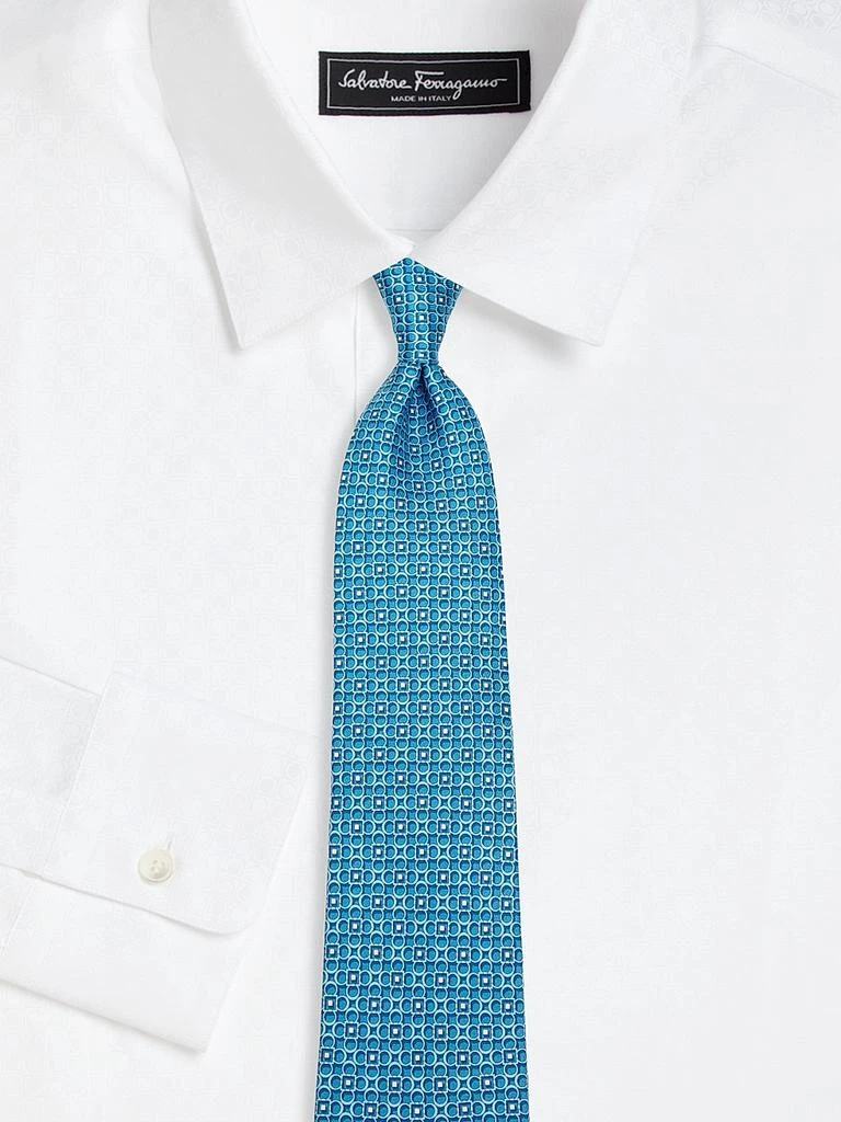 Salvatore Ferragamo Verve Abstract Silk Tie 2