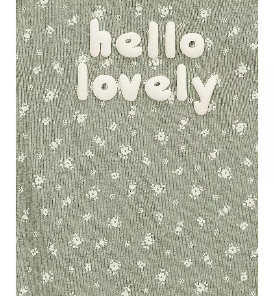 Carter's Baby Girls Floral Horses Short-Sleeve Cotton Bodysuits, 5 Pack 6