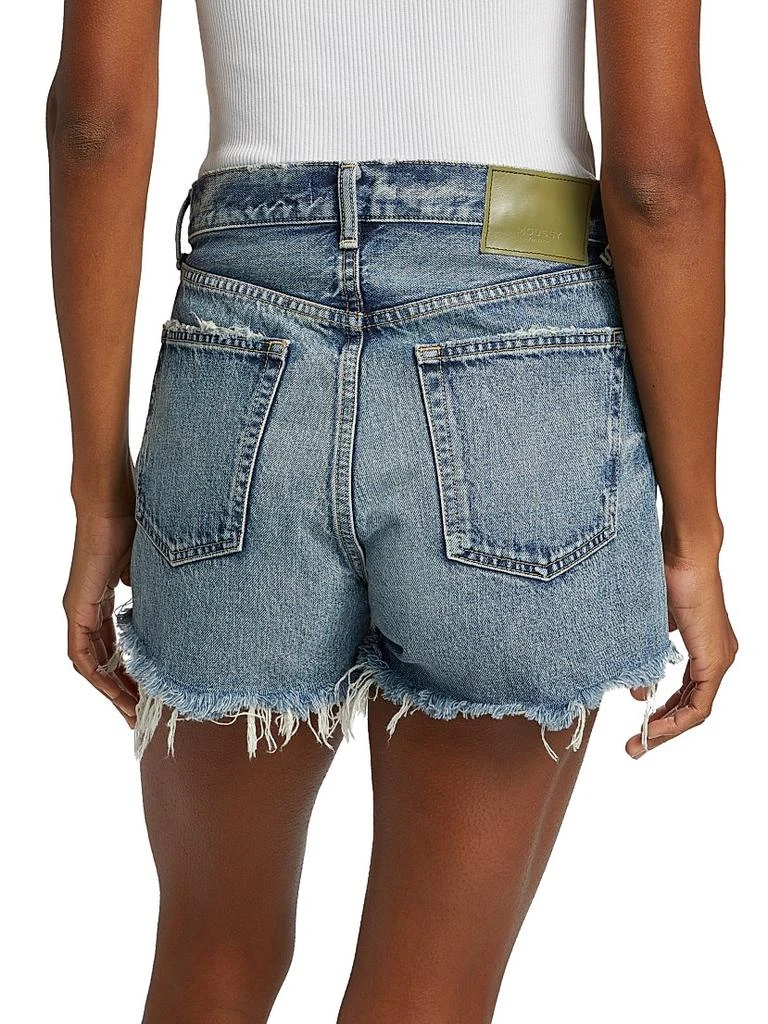 MOUSSY VINTAGE Douglaston Mid-Rise Denim Shorts 5