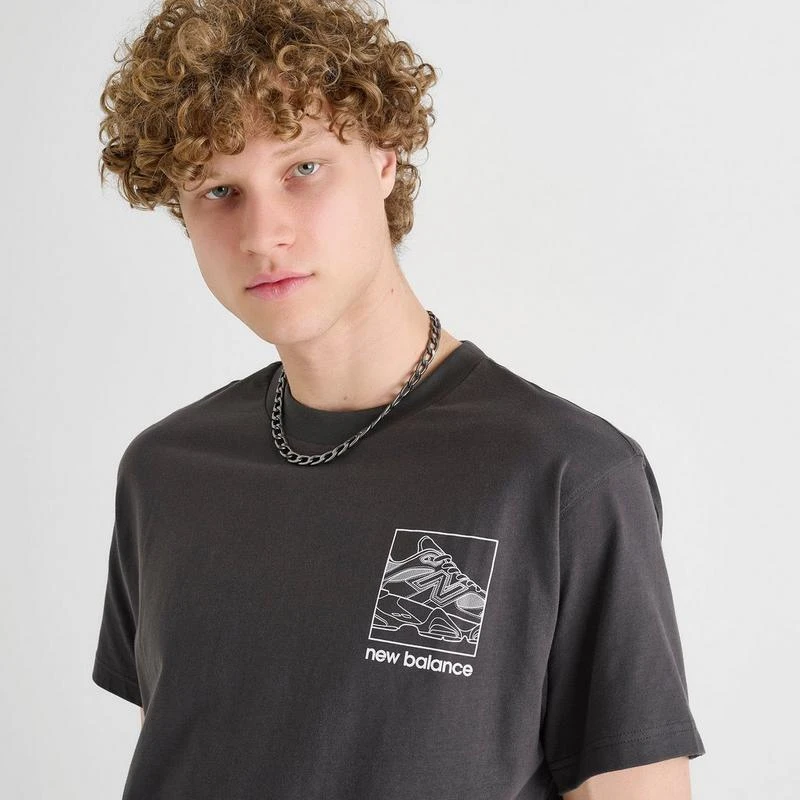 New Balance Men's New Balance 9060 Sketch Graphic T-Shirt 6