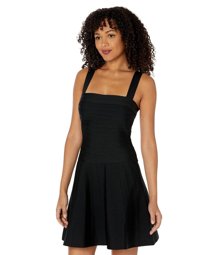 Bebe Bandage Drop Waist A-Line Dress