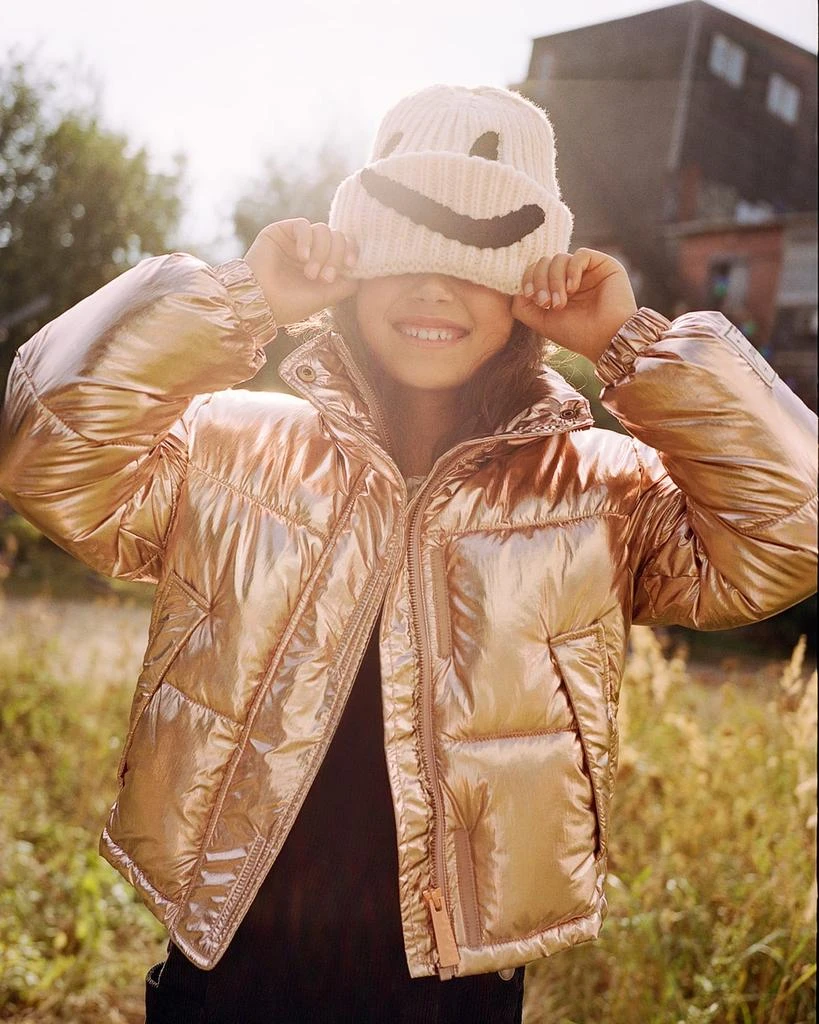 MOLO Girl
s Hansine Water-Repellent Metallic Puffer Jacket, 8-14 7