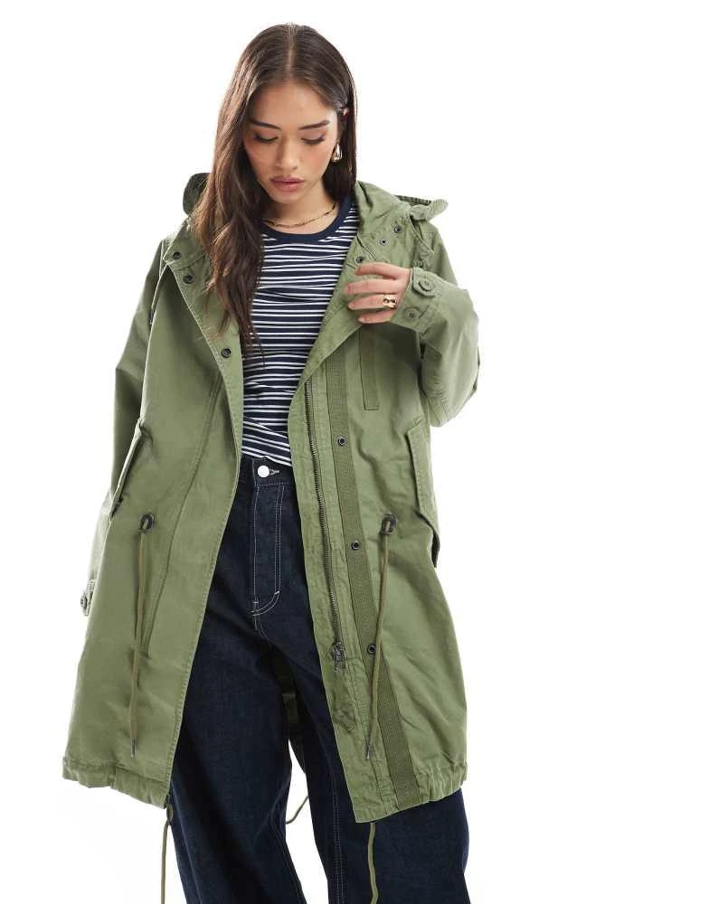 Superdry Superdry Vintage field parka in vintage khaki 2