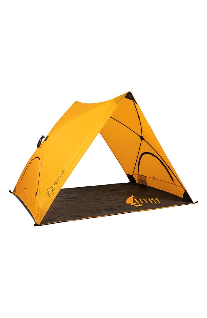 Picnic Time A-Shade Light Orange Portable Beach Tent