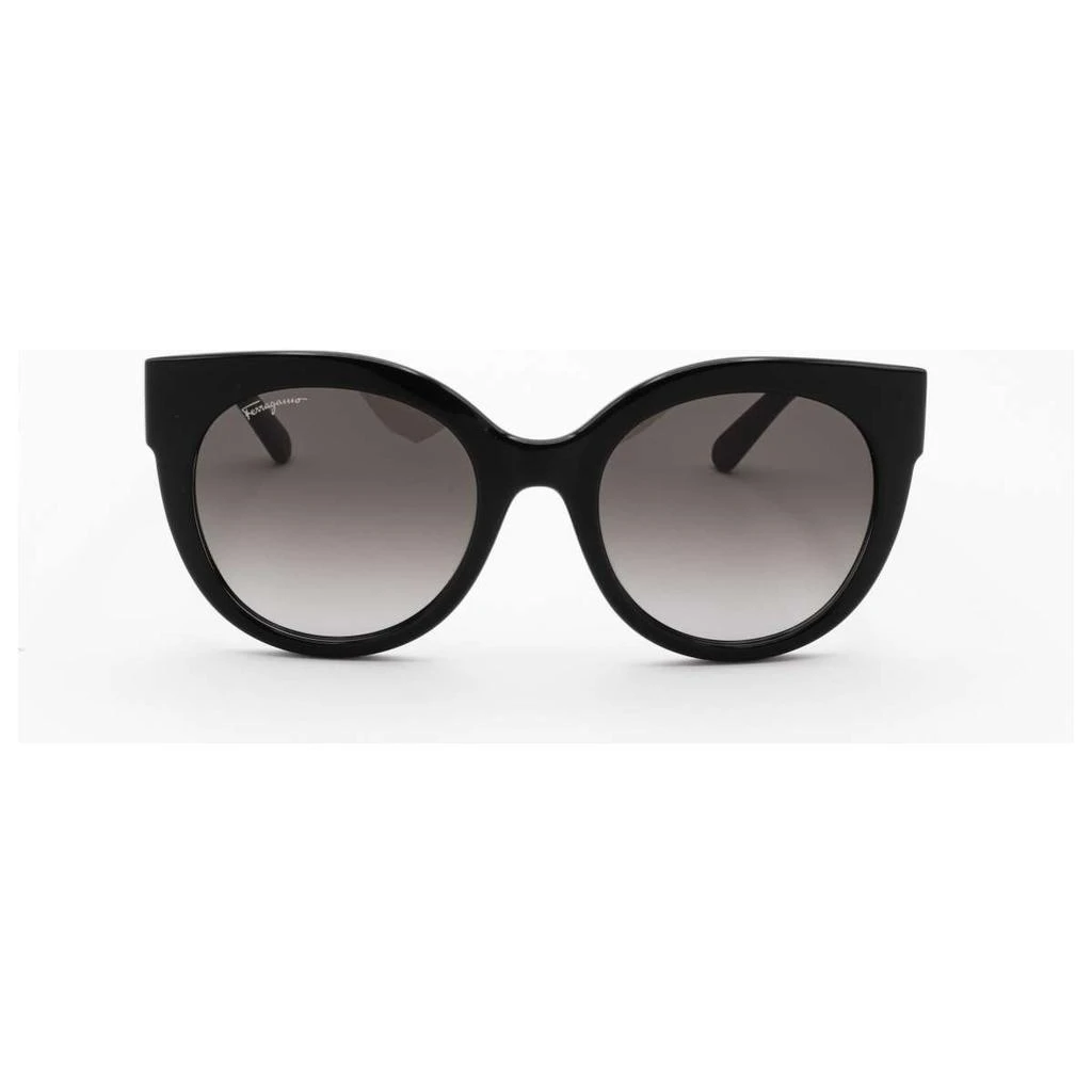 Salvatore Ferragamo Ferragamo Women's Black Square Sunglasses 3
