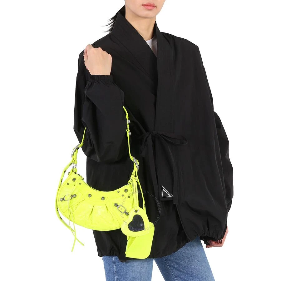 Balenciaga Le Cagole XS Shoulder Bag In Neon Yellow 2