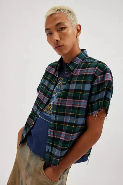Urban Renewal Urban Renewal Remade Cropped Boxy Flannel Shirt 3