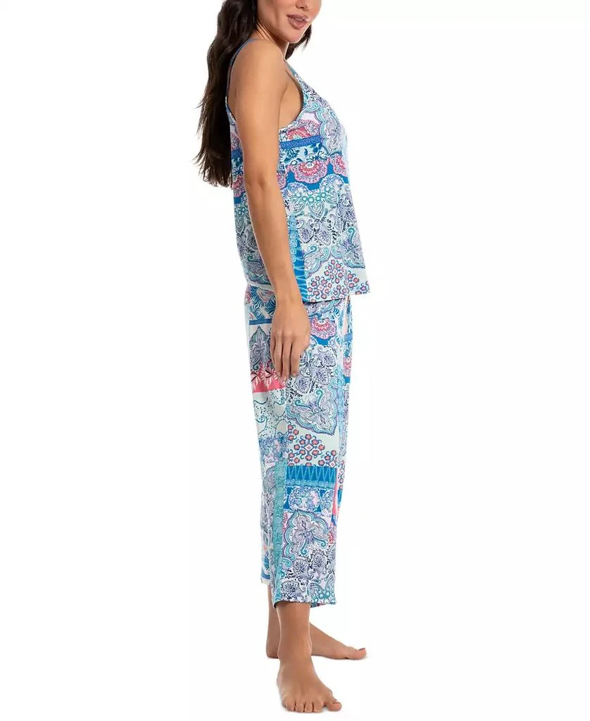 Linea Donatella Women's 2-Pc. Cropped Pajamas Set 3