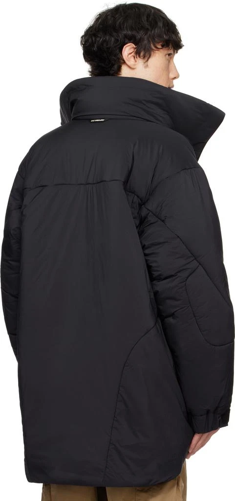 And Wander Black Top Fleece Coat 3