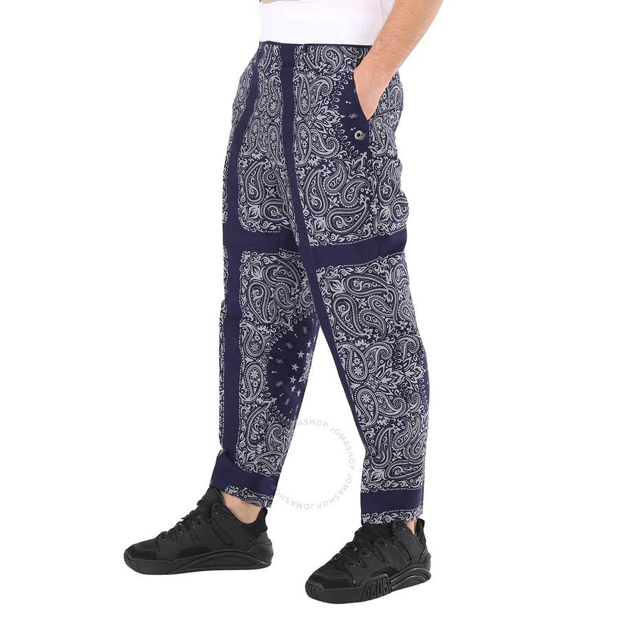 Etudes Men's Bandana Print Trousers