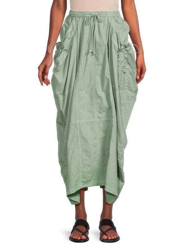 Free People Jilly Solid Maxi Skirt 1