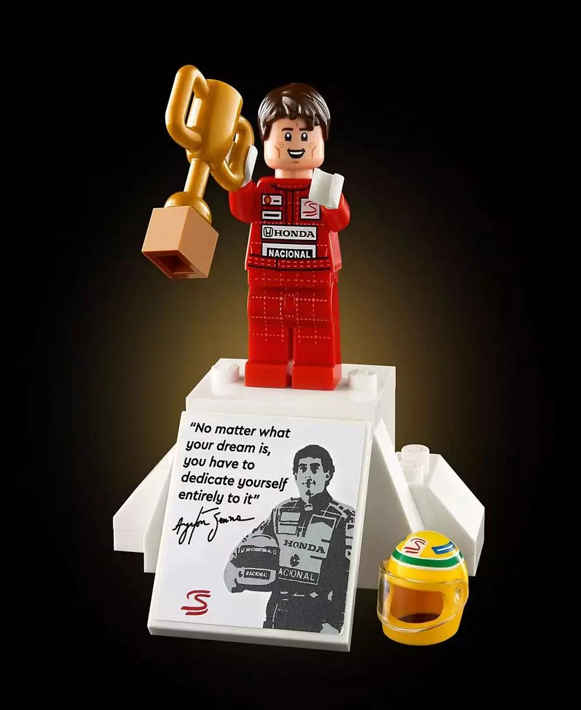 LEGO Icons McLaren Model Car MP4/4 Ayrton Senna building set 5