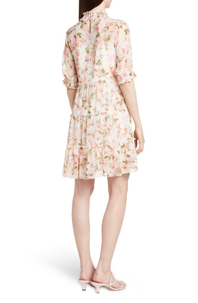 Love by Design Marion Smock Neck Babydoll Dress