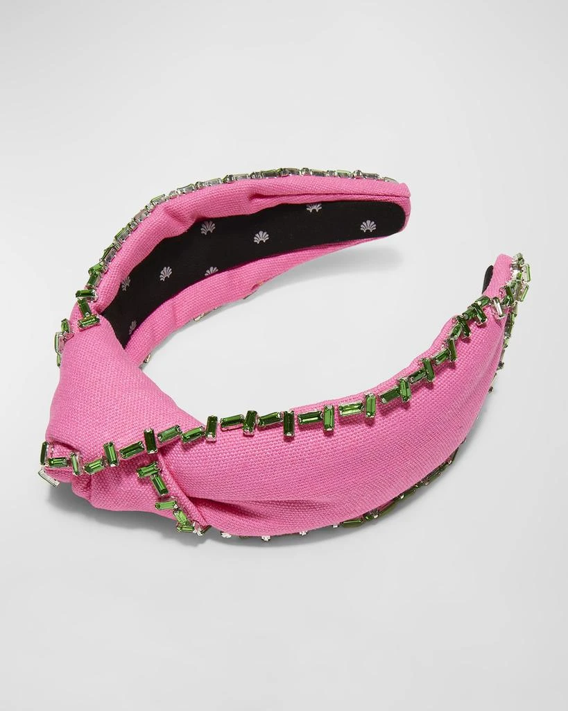Slim Knotted Seersucker Headband – On Sale Now with Up to 31  display picture 1