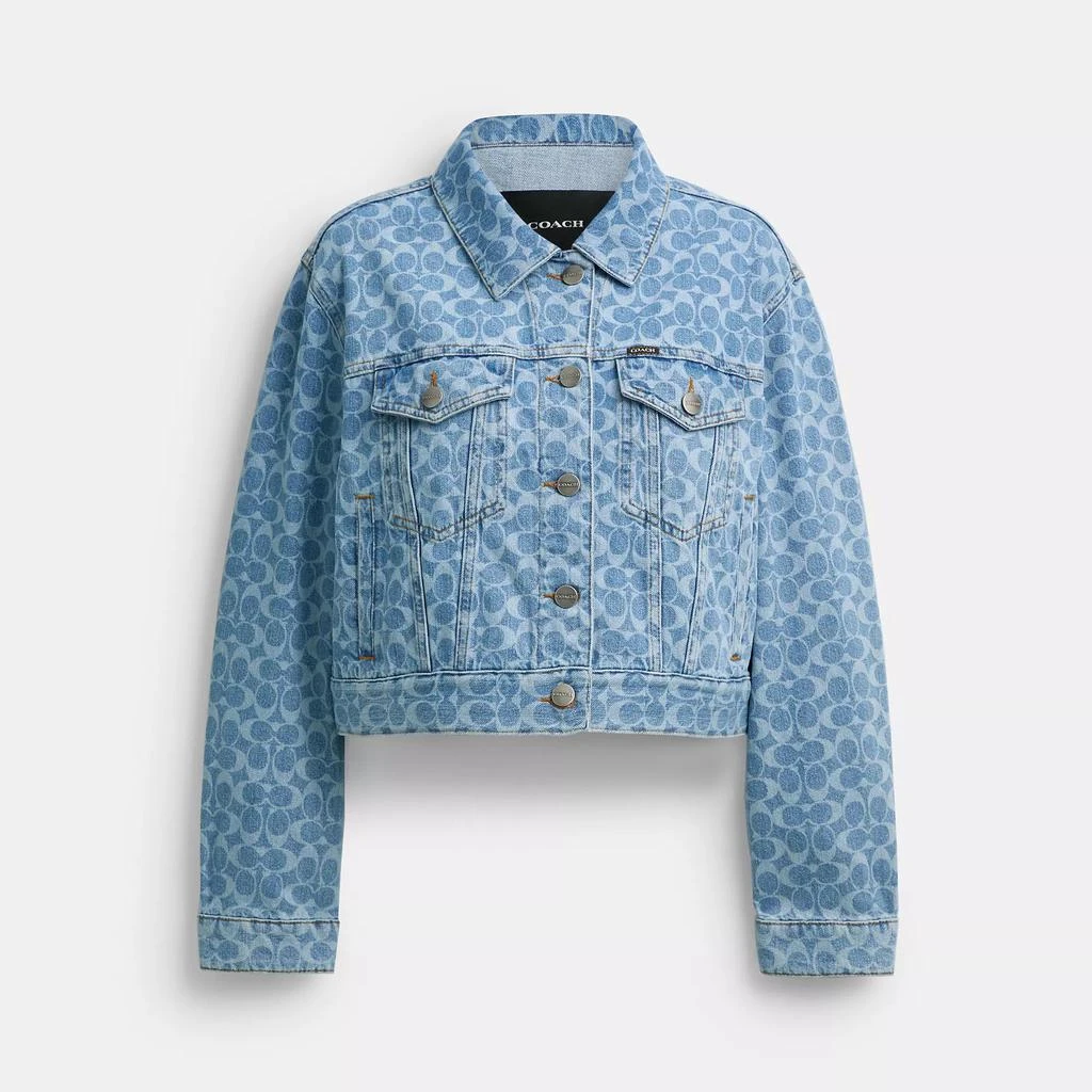 Coach Signature Denim Jacket 1