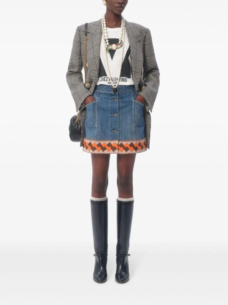 Valentino DENIM MINI SKIRT 3