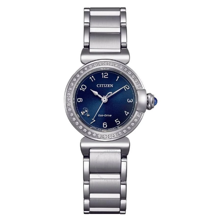 Citizen L May Bells Crystal Eco-Drive Blue Dial Ladies Watch EM1120-87L 1